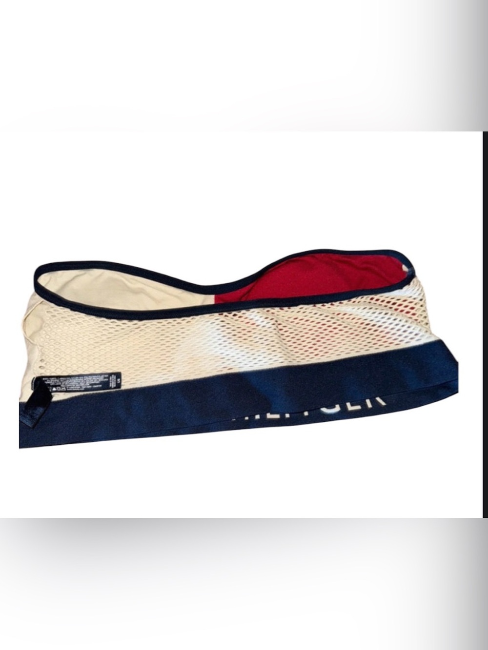 Tommy Hilfiger Matching Set | Large | NWOT Skirt + Logo Bandeau Tube Top | Prepp - Picture 8 of 10